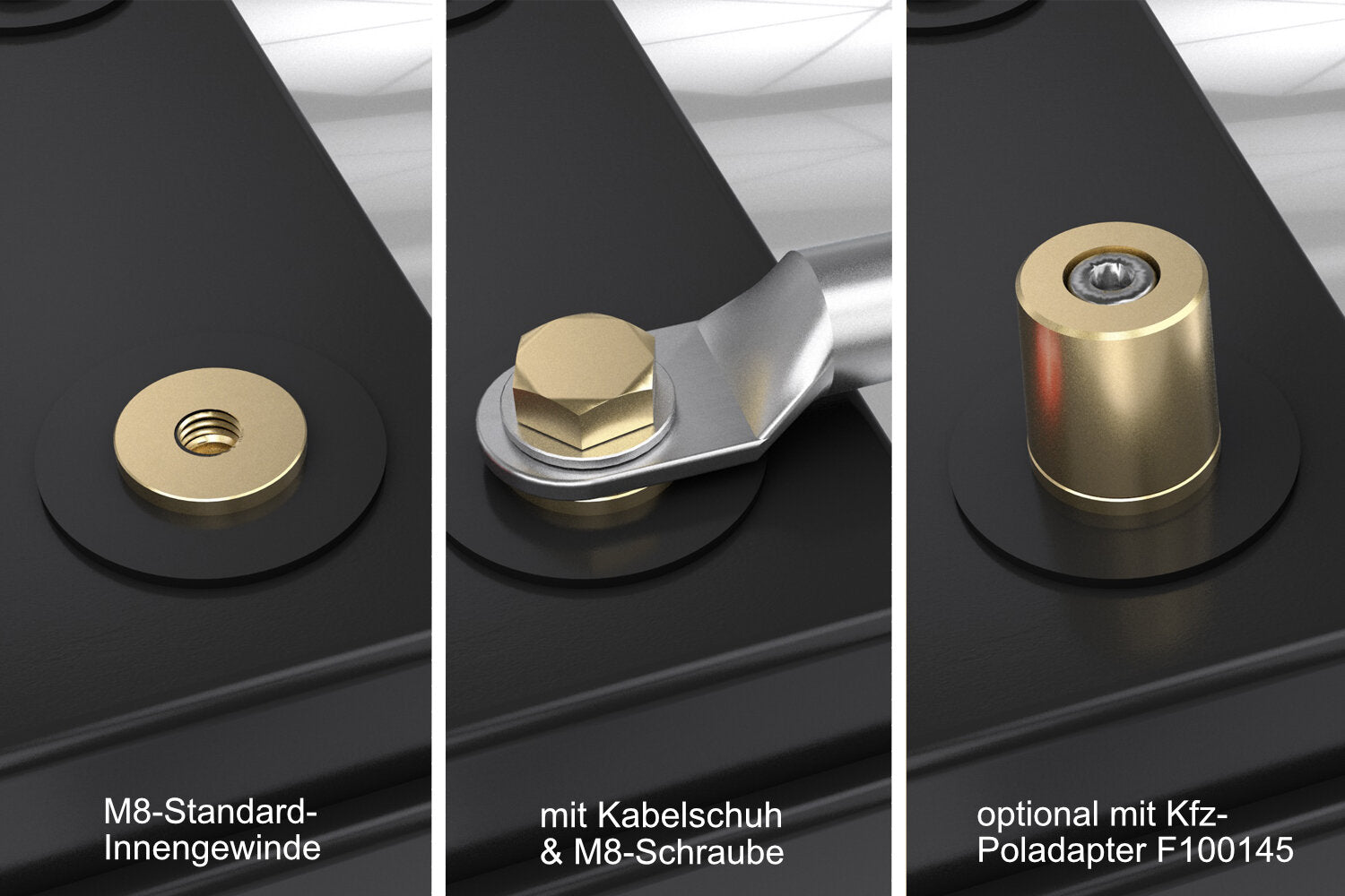 Forster CS 200Ah | 12,8V | 2560Wh | SMART POWER Lithium LiFePO4 Batterie mit Bluetooth 5.0 | integriertem 200A-400A BMS-2.1 | Heizung