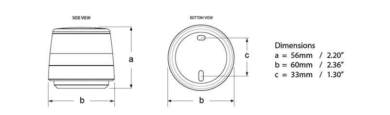 Hella 2SM NaviLED 360 Vollkreis-Navigationslaterne