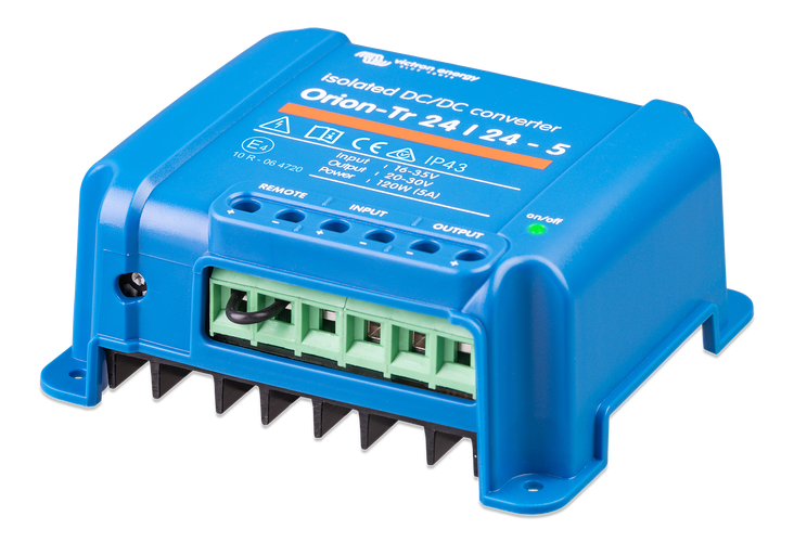 Victron Orion-Tr 24/24-5 Isolated DC DC Converter 24V to 24V 5A 120W