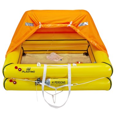 Plastimo Cruiser ORC+ Rettungsinsel 4 Pers. Tasche