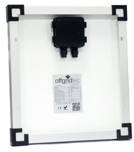 Offgridtec® 10W Mono 12V Solarpanel