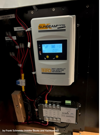 SUNBEAMsystem MoonRay 160 MPPT Laderegler 2.Generation bis Pmax. 160 W (12V)/ 320 W (24V)