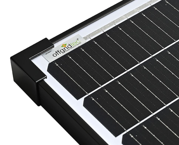 Offgridtec® MONO-150 V2 Solarpanel 23V Black Frame