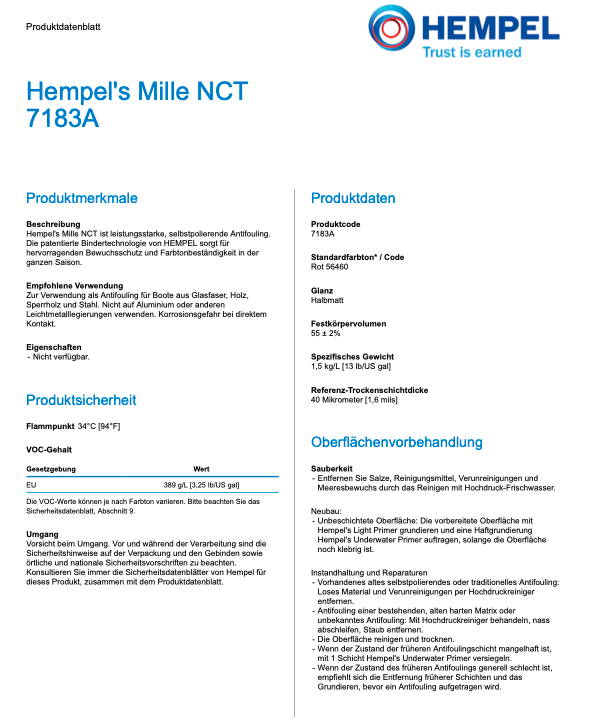 Hempel´s Mille NCT