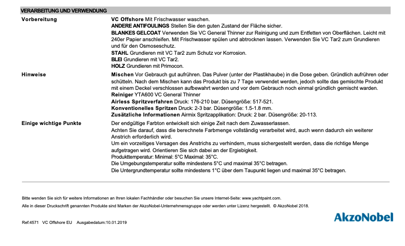 International VC Offshore EU
