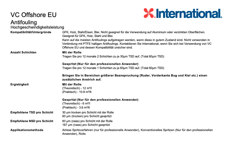 International VC Offshore EU