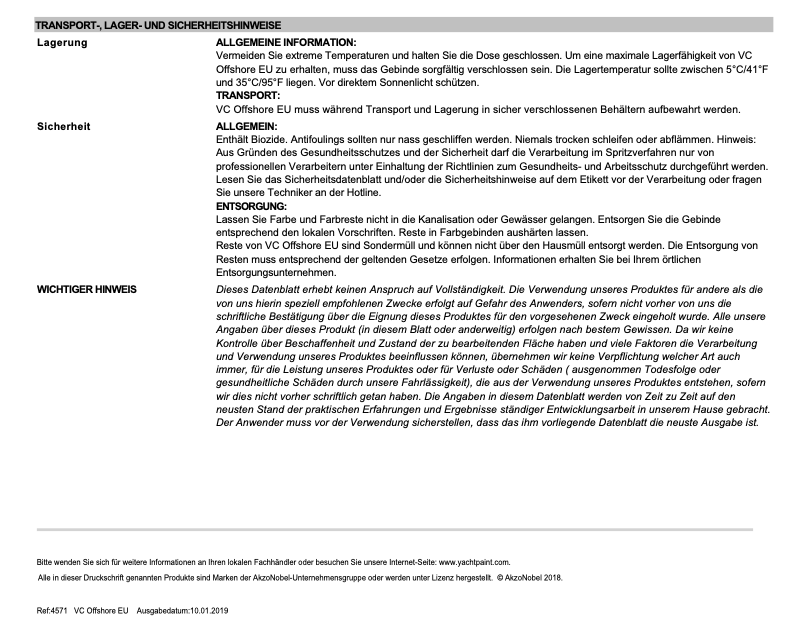 International VC Offshore EU