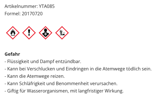 International dilution No. 3, 1l