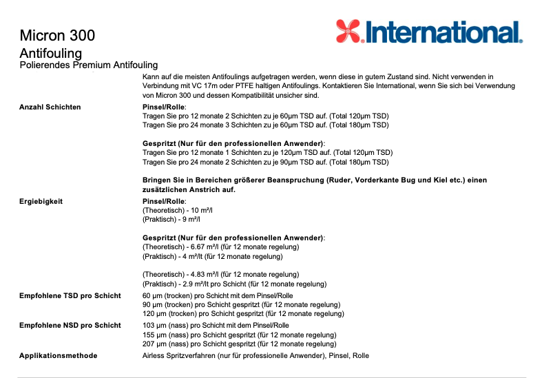 International Micron 300 DarkGrey, 2,5l