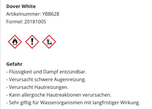 International Micron 350w Dover White,