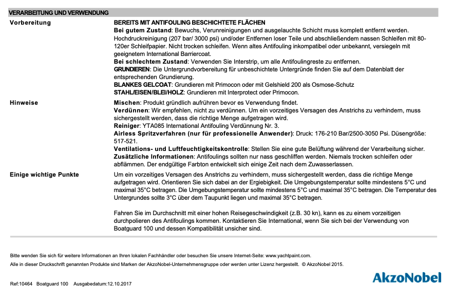 International Boatguard 100