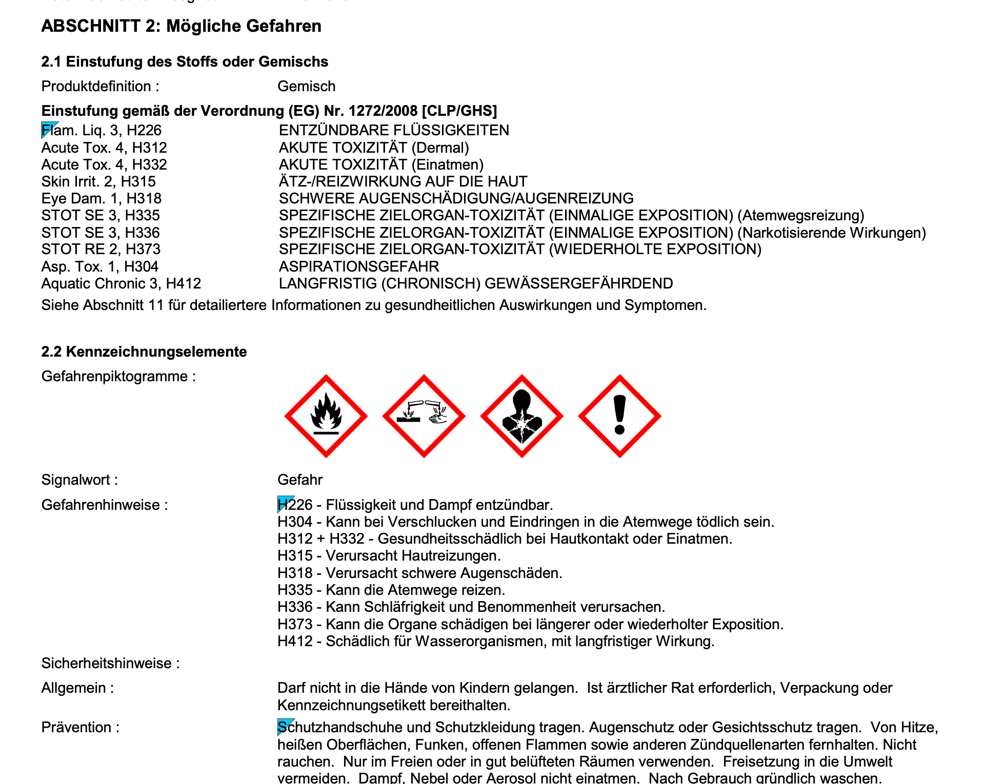 Hempel´s Thinner 845 (Nr.5), 0,75l