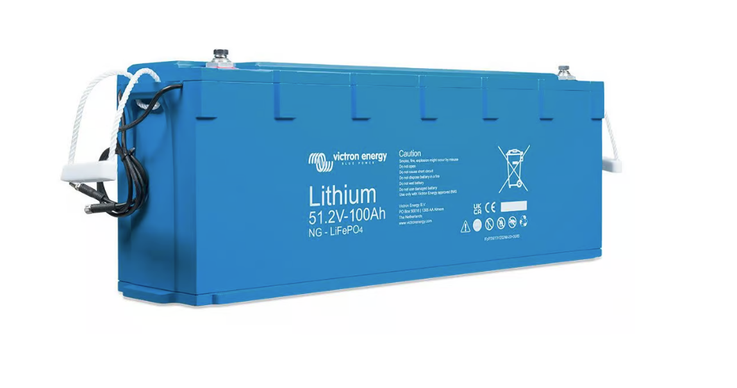 Victron LiFePo4 Lithium-NG Batterie 100Ah 51,2V BMS integrierter Shunt Next Generation