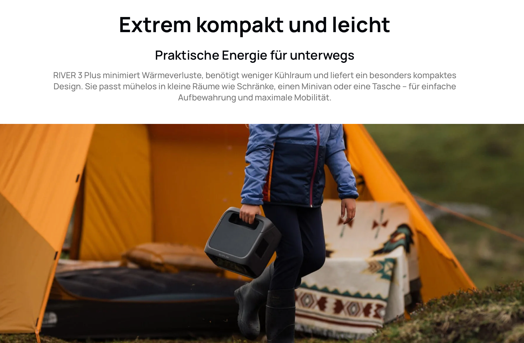 EcoFlow River 3 Extra Batterie EB300