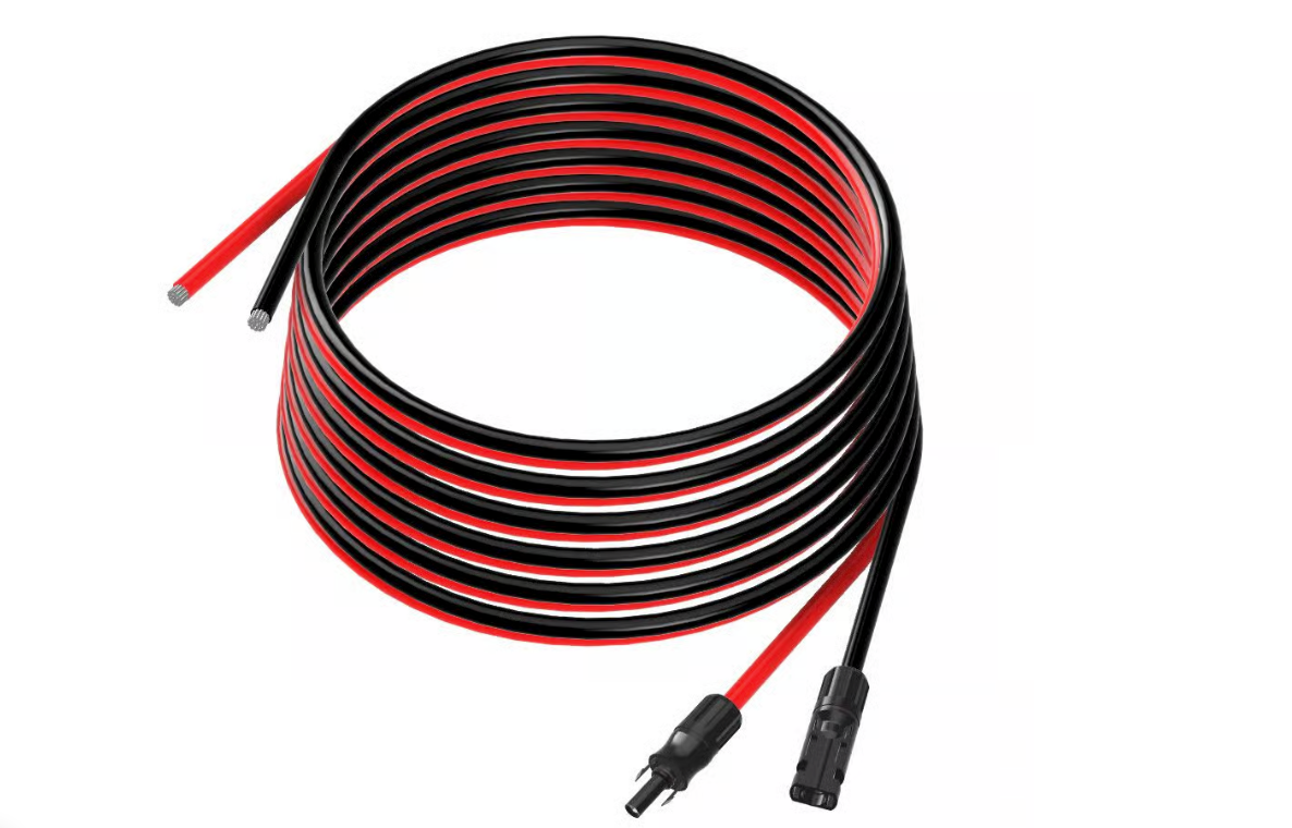 10m 6mm² Profi-Verbindungskabel Solarmodul zu Solarladeregler