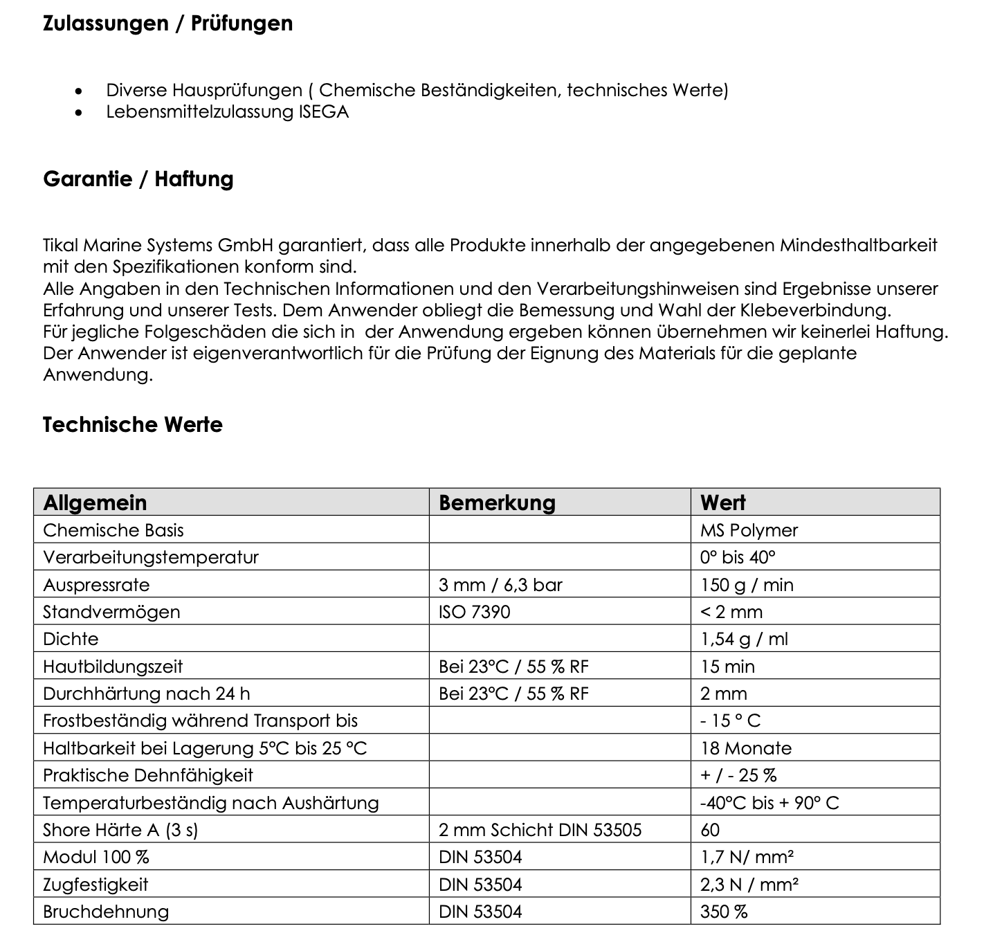 Tikalflex Contact12 Universal Kleber, schwarz, 290ml Kartusche
