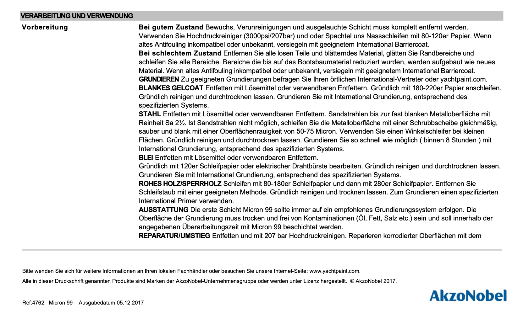 International Micron 99 rot, 20l