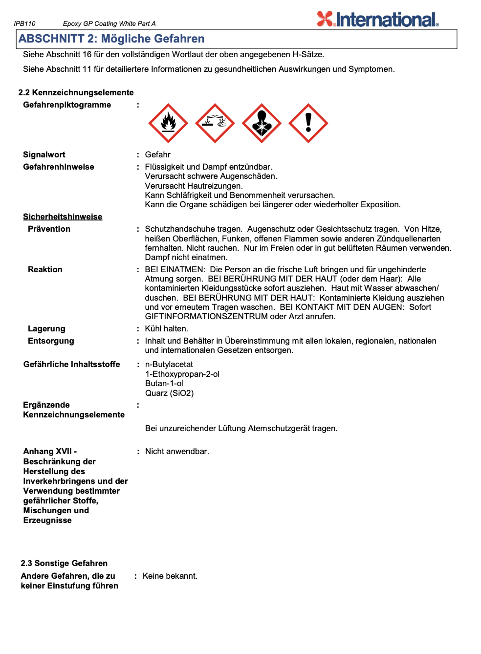 International Epoxy GP Coating Härter B, 2,6l