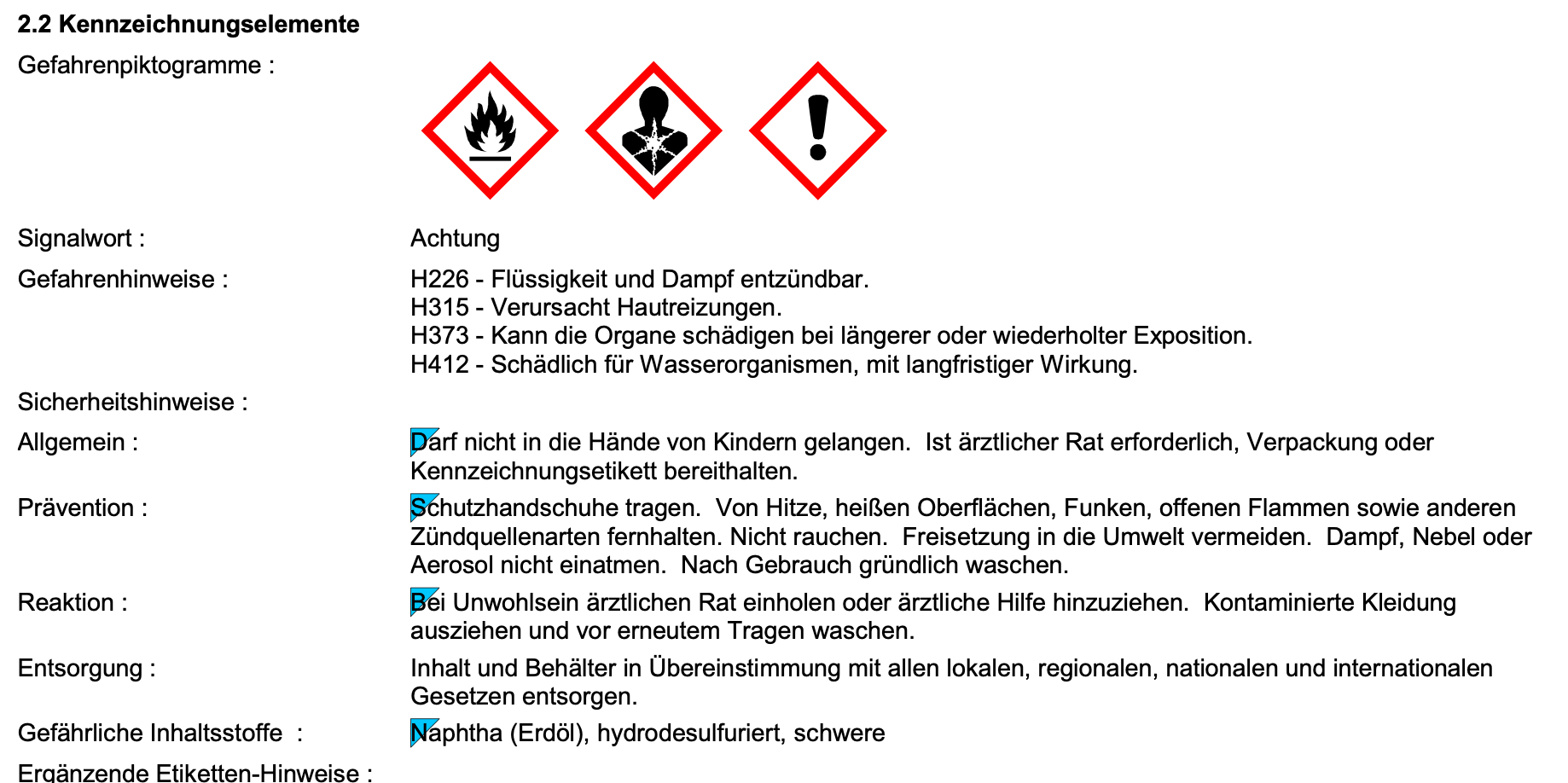 Hempel´s Proof 10, 0,3ll