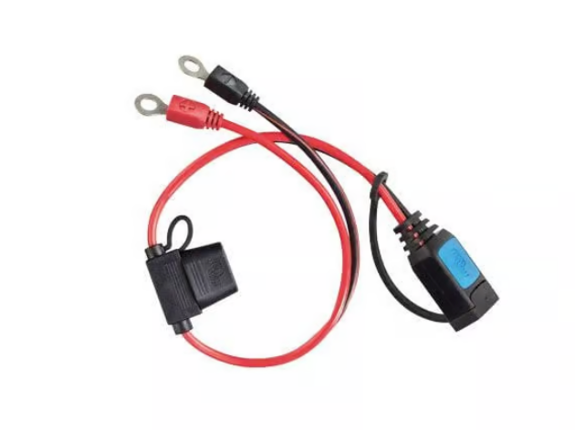 Victron Anschlusskabel DC M8 Ösen f. Blue IP65 Ladegeräte