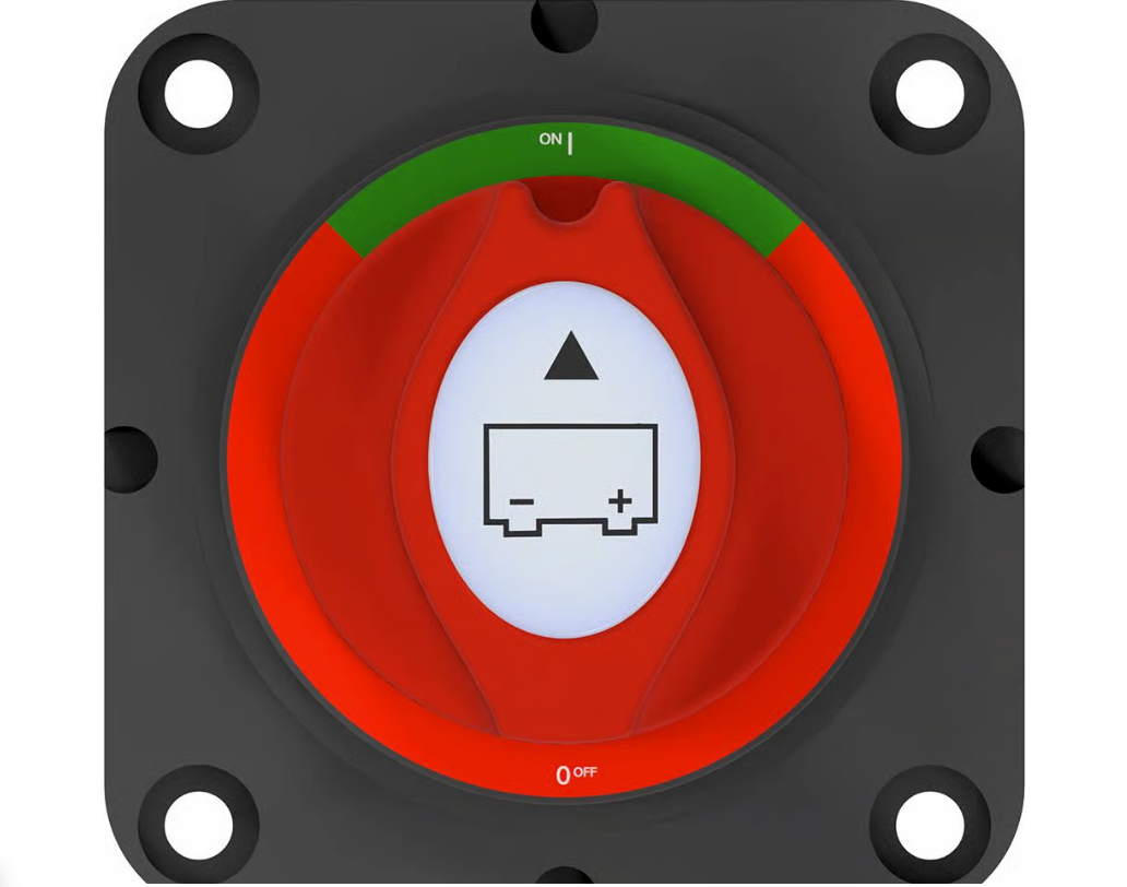Offgridtec Batterietrennschalter Hauptschalter 12V 24V 48V 275A M10 Schraubanschluss