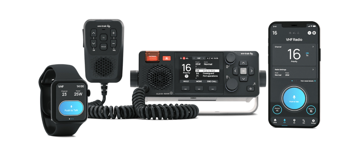 em-trak X100 VHF/DSC AIS Funkgerät