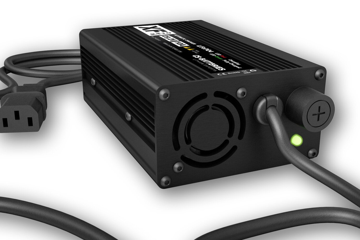 CS-ELECTRONIC XF2410 Automatik LiFePO4 24V/10A Ladegerät im Metallgehäuse -300W-