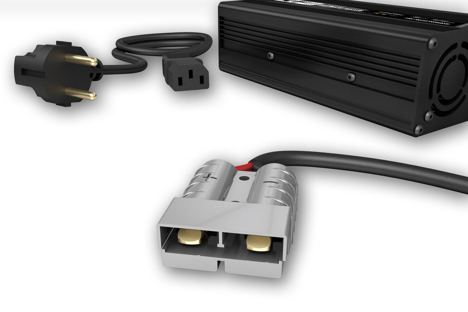 CS-ELECTRONIC XF2415 Automatik LiFePO4 24V/15A Ladegerät im Metallgehäuse -480W-