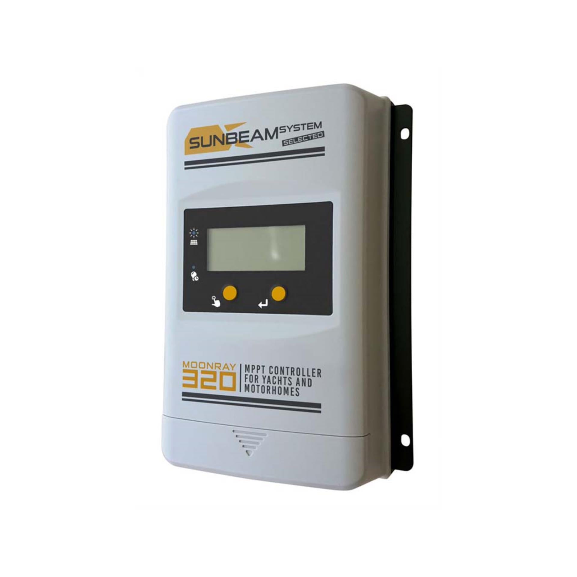 Sunbeam Moonray 320 mppt controller to Pmax. 320W (12V) / 640 W (24V)