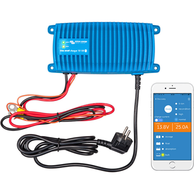 Victron Blue Smart 12/17 IP67 charger 17A 12V 230 volts