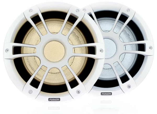 Fusion SG-SL102SPW 10 "Subwoofer Marine Signature, White, 600 W, LED CRGBW