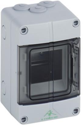 Spelsberg AK 03 small distributor, 3 modular widths, 1 row, IP65