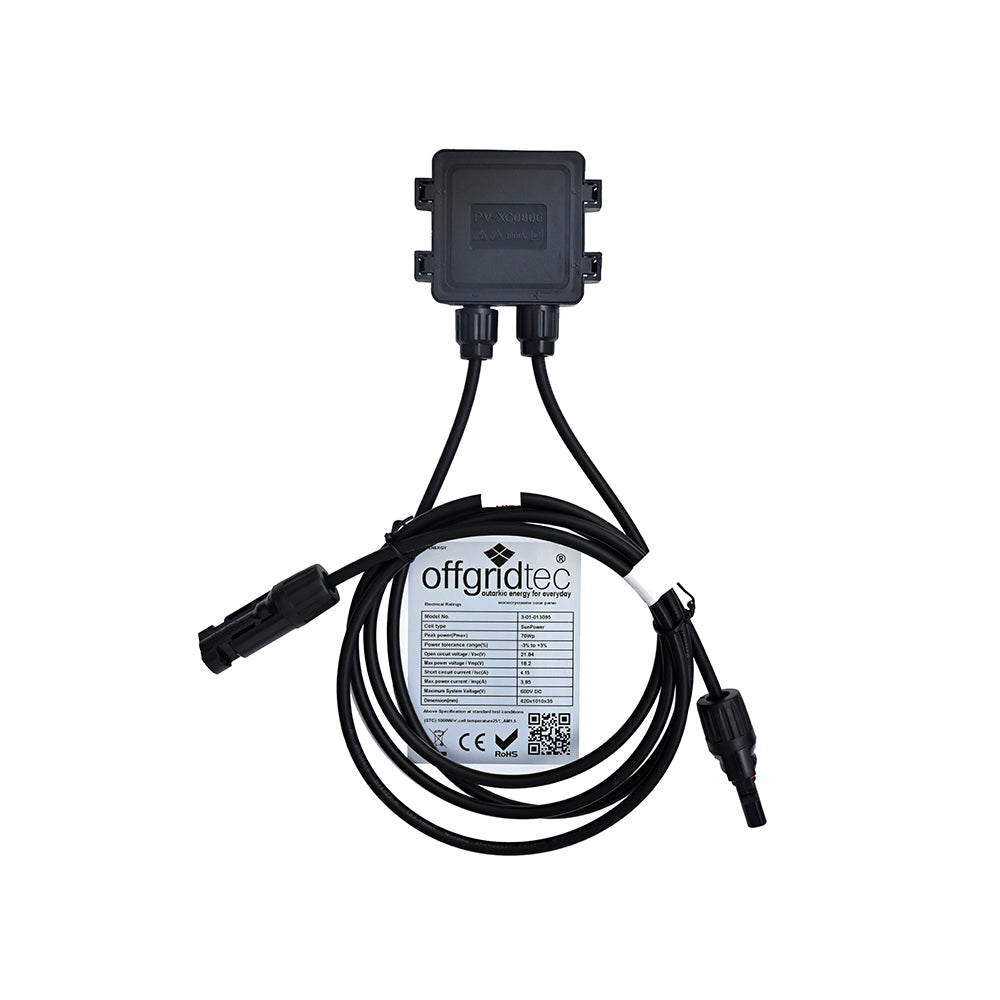 Offgridtec® SPR-120 120W SLIM 12V High-End Solarpanel