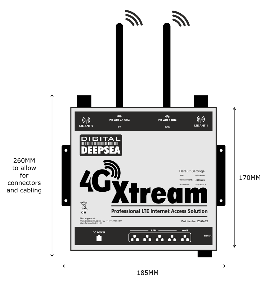 Digital Yacht 4G Xtream