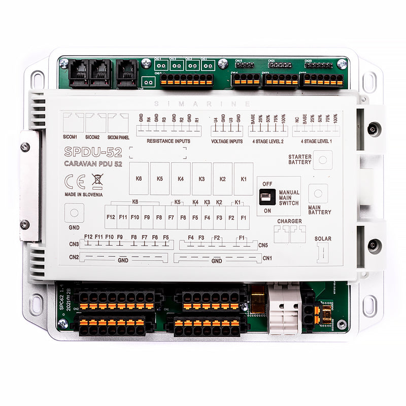 Σετ πίνακα ελέγχου τροχόσπιτου Simarine Caravan