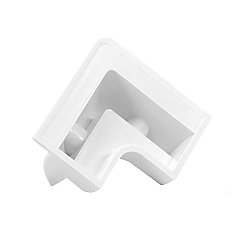 OFFGRIDTEC © ABS Corner Profile Set White 150x150mm