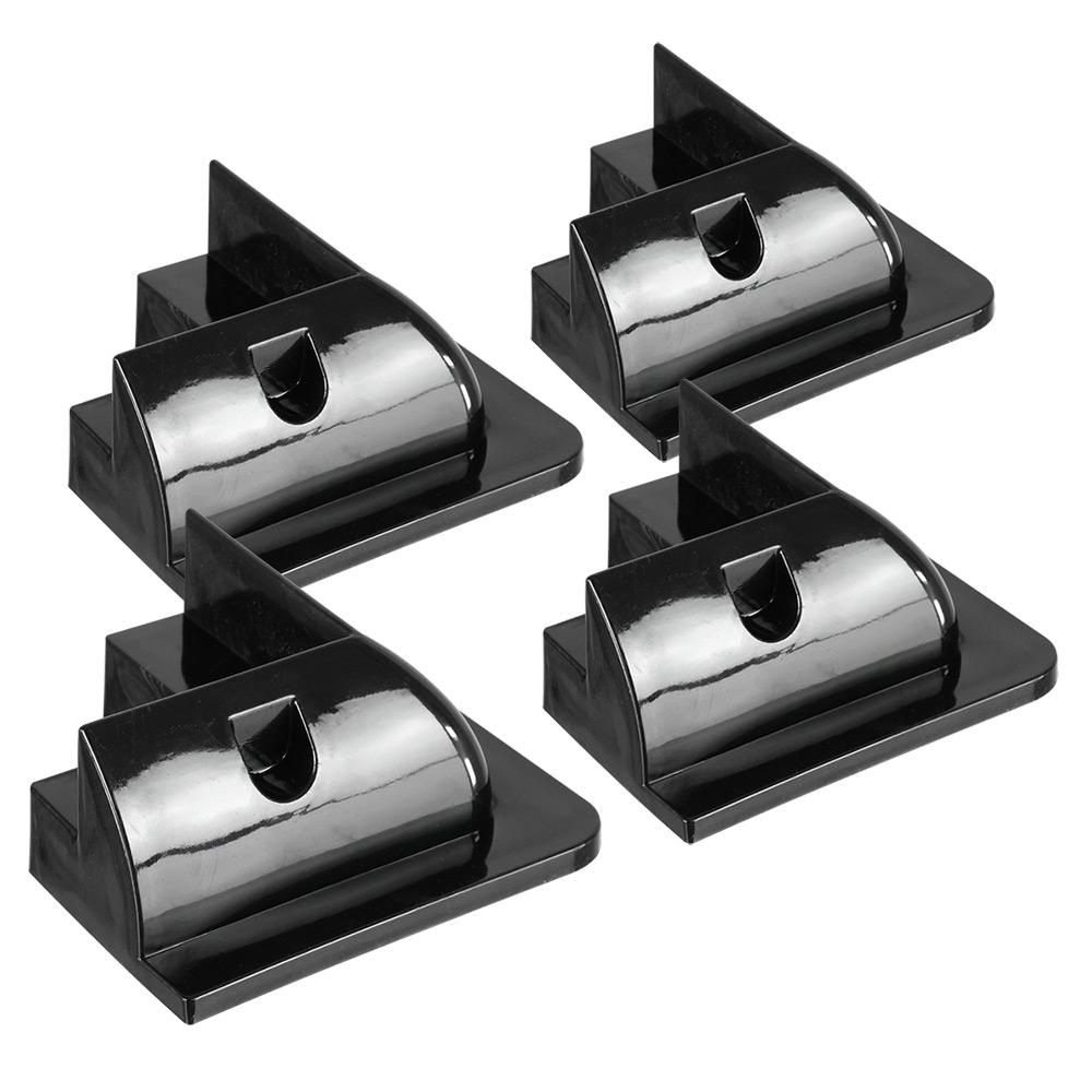 Offgridtec© ABS Corner Profile Set Heavy Duty black 150x150mm