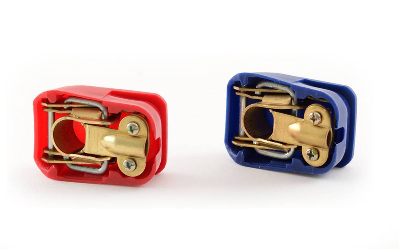 Offgridtec® Batterieschnellklemme Set Batteriepol Schnellverbinder Plus Minus