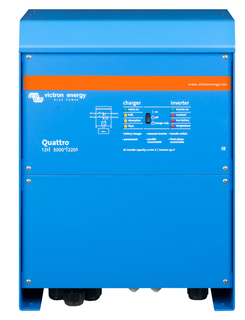 Victron Quattro 12/5000/220-100/100