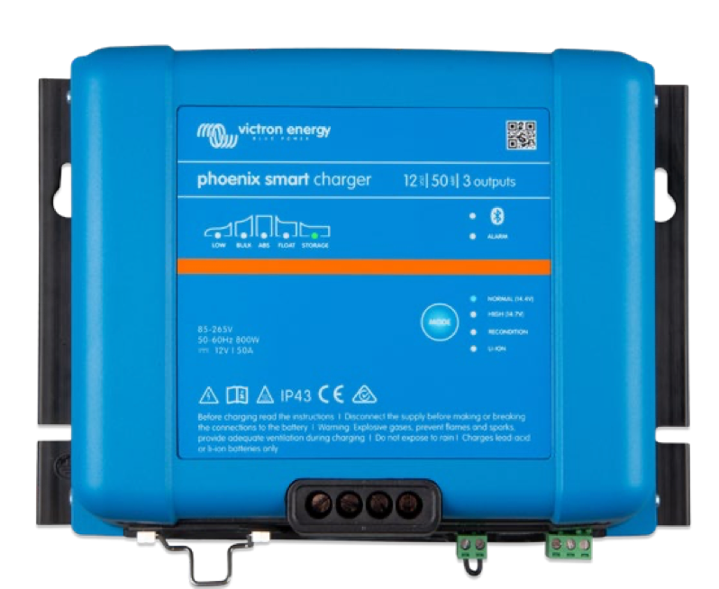 Victron Phoenix Smart IP43 Charger 12/50 (3) 120-240V