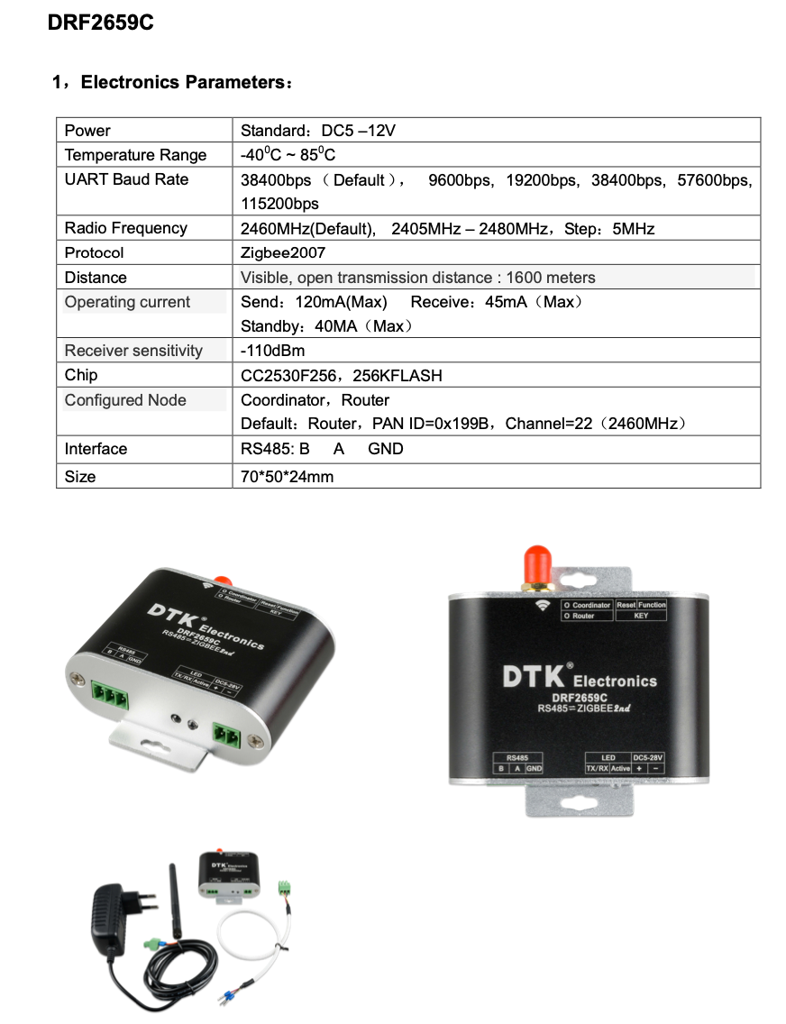 Victron Zigbee στο Rs485 Konverter