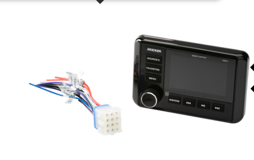 KICKER Marine Audio 4-Kanal-Quelleneinheit