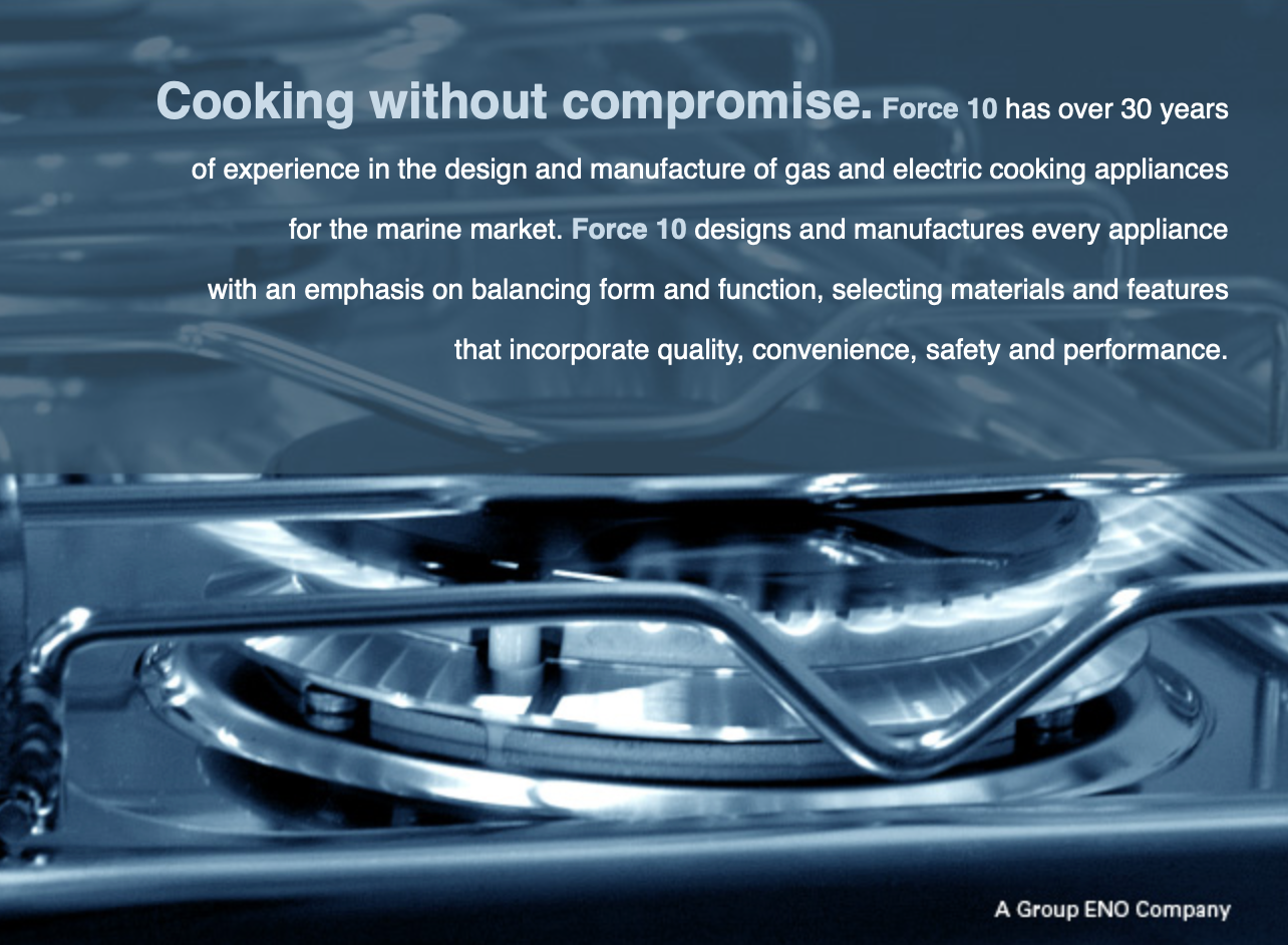 FORCE10 4.flammiger American Standard Kocher