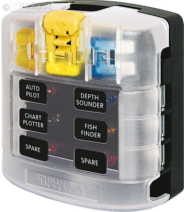 Blue Sea Fuse Box 6 κυκλώματα