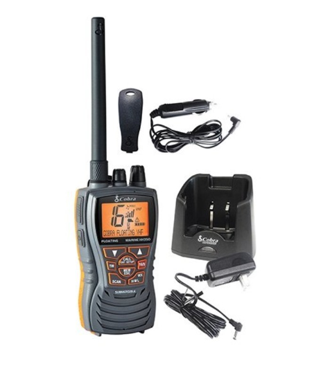 Cobra VHF handheld radio MRHH350