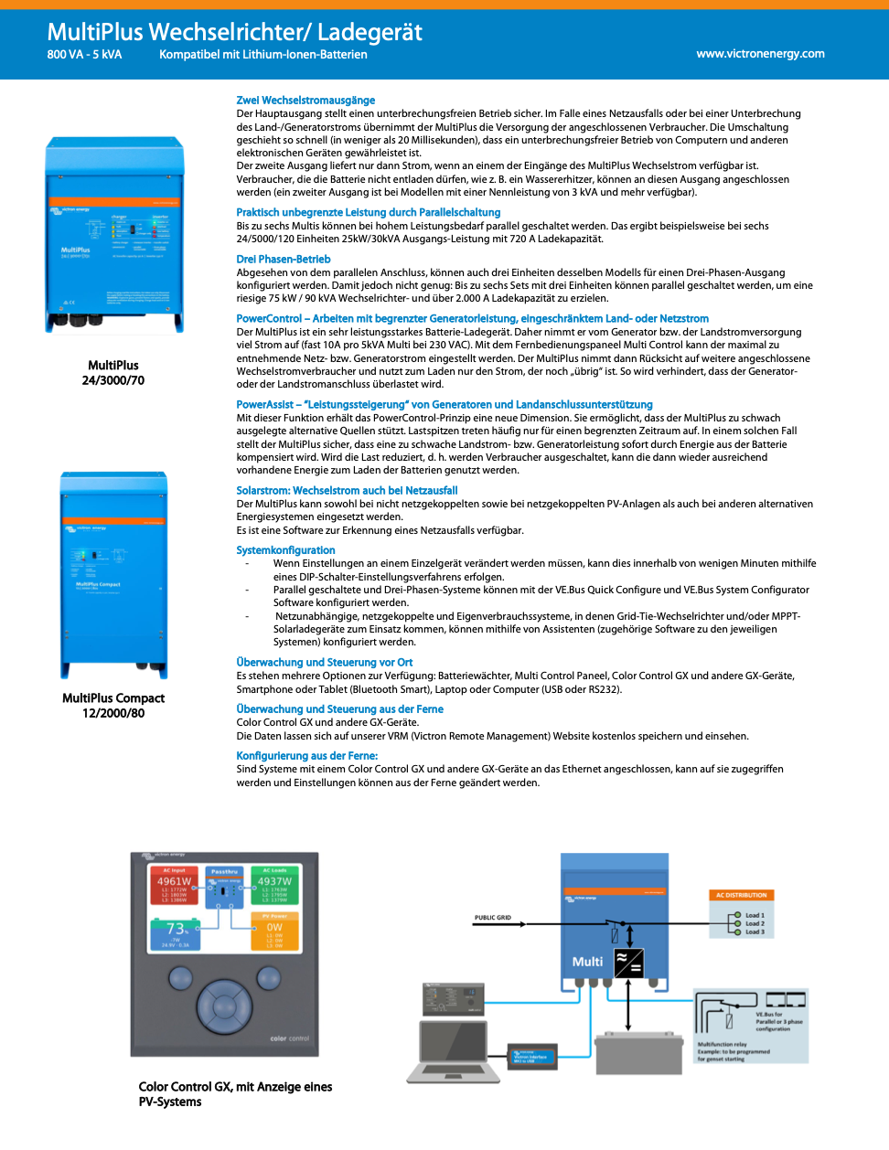 Victron MultiPlus 48/3000/35-50