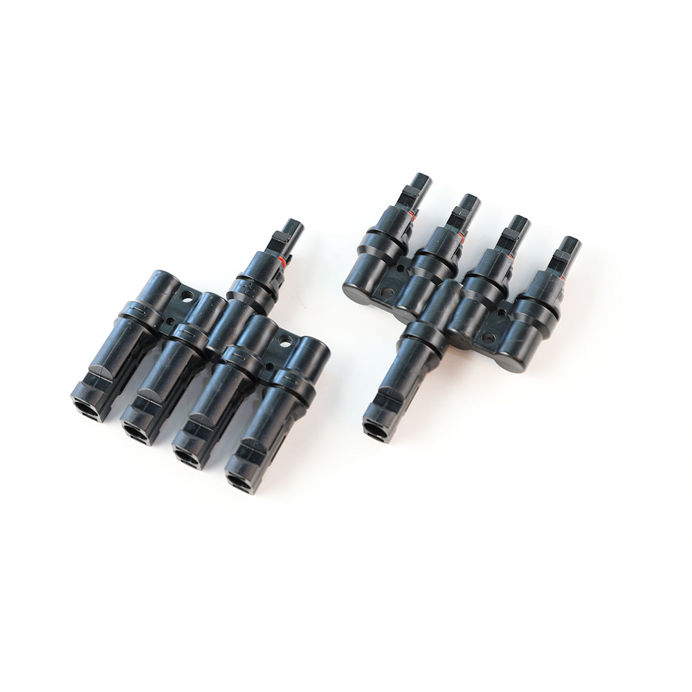 Offgridtec 4-way branch sockets T-plug solar plug (pair)
