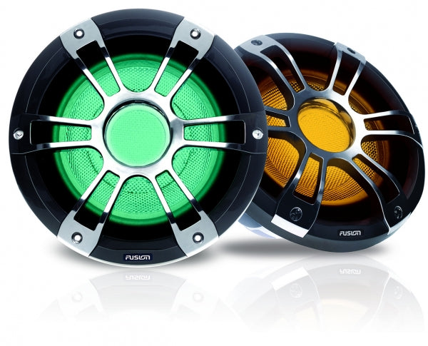 Fusion SG-SL102SPC 10 "Subwoofer Marine Signature, Grau, 600 W, LED CRGBW