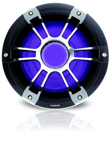 Fusion SG-SL102SPC 10 "Subwoofer Marine Signature, Grau, 600 W, LED CRGBW