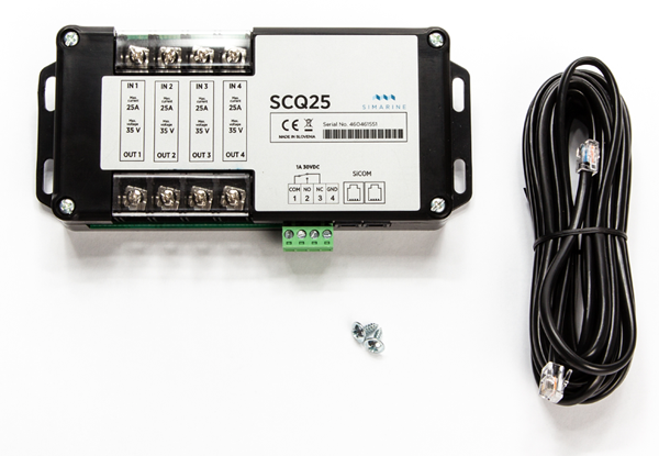Simarine SCQ25T QUADRO shunt and tank module